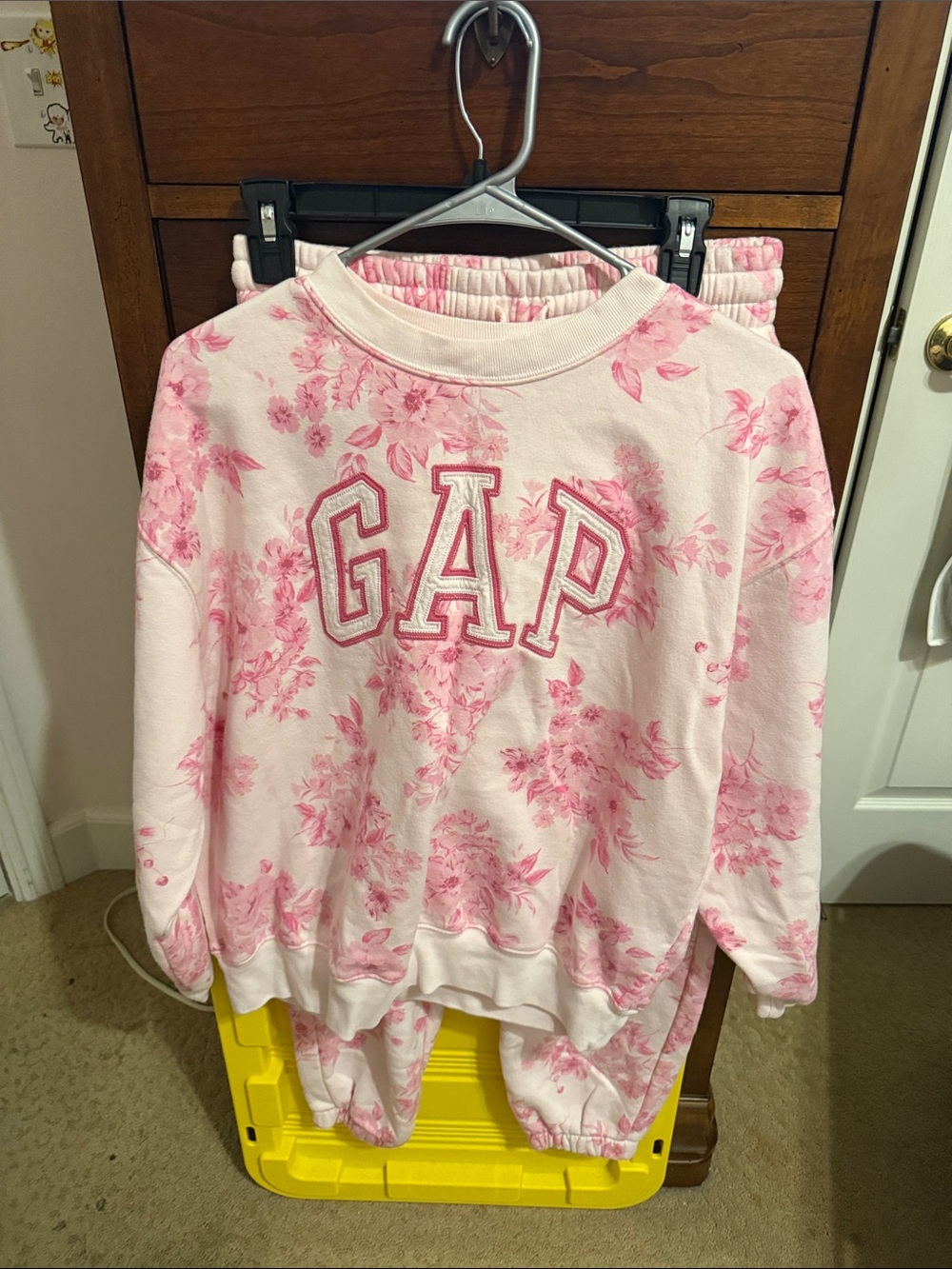 Gap pink floral set